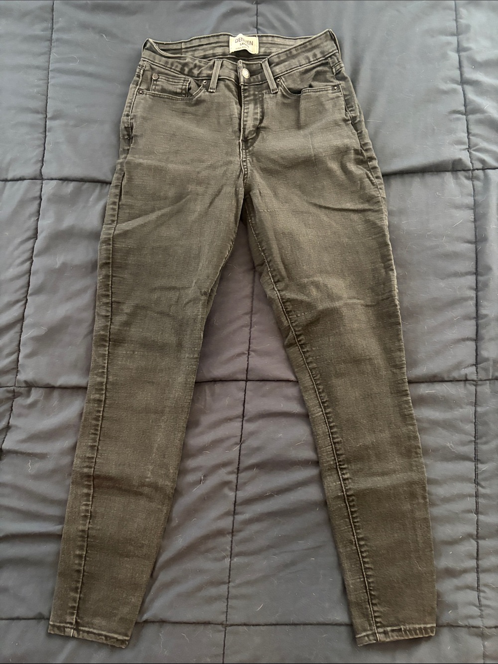 Denizen from Levi's Olive Green Skinny Jeans